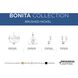 Bonita 1 Light 5 inch Brushed Nickel Wall Sconce Wall Light, Design Series
